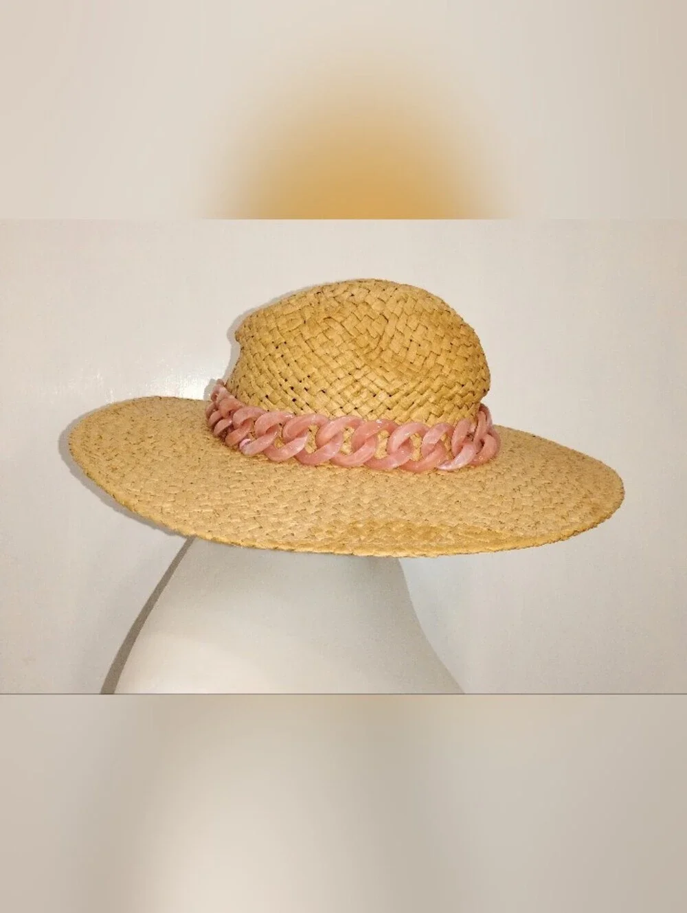 STRAW FEDORA